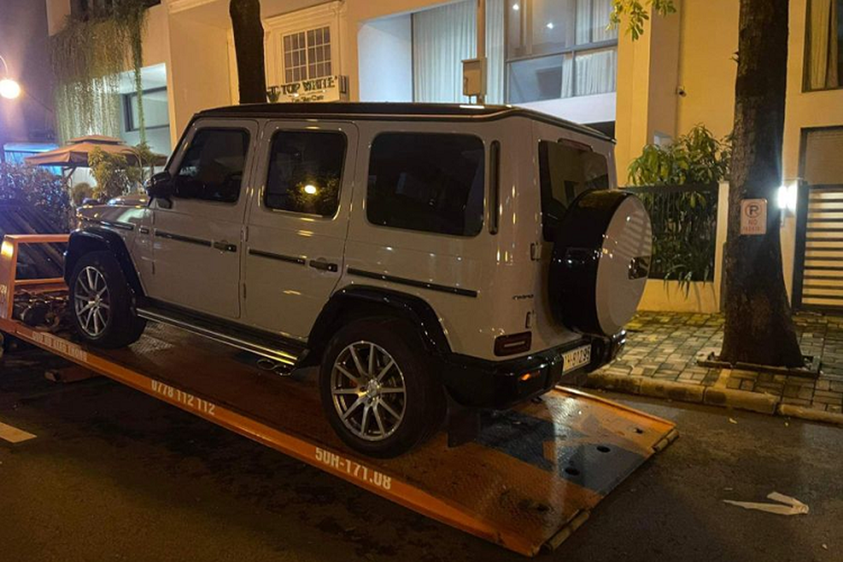 Mercedes-AMG G63 cua Cuong Do La lan banh ra Ha Noi tim khach-Hinh-5