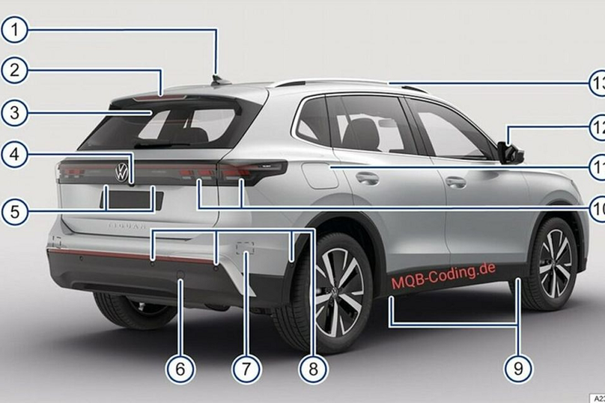 Volkswagen Tiguan 2024 the he moi lo dien, nang cap manh tay hon-Hinh-2