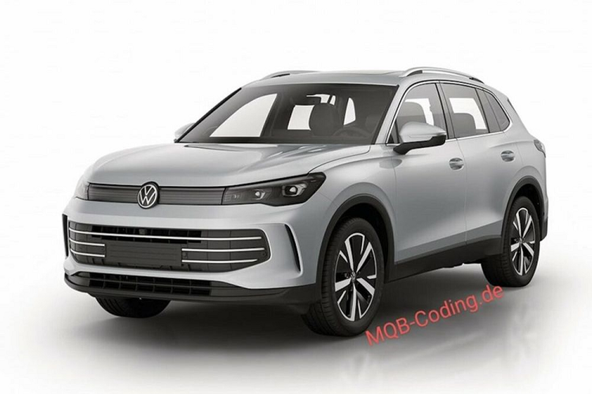 Volkswagen Tiguan 2024 the he moi lo dien, nang cap manh tay hon