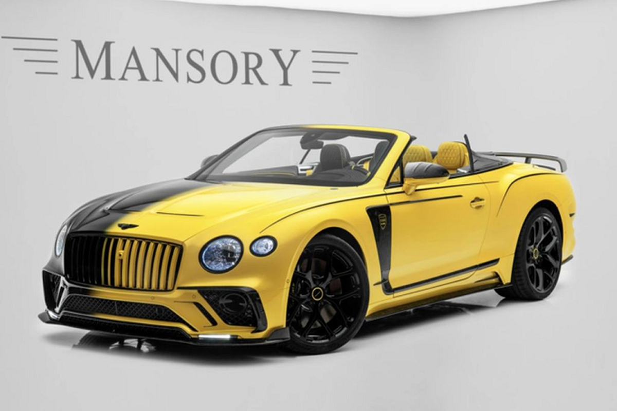 Bentley Continental GTC Mansory Vitesse “khoac ao” hai tong mau doc nhat