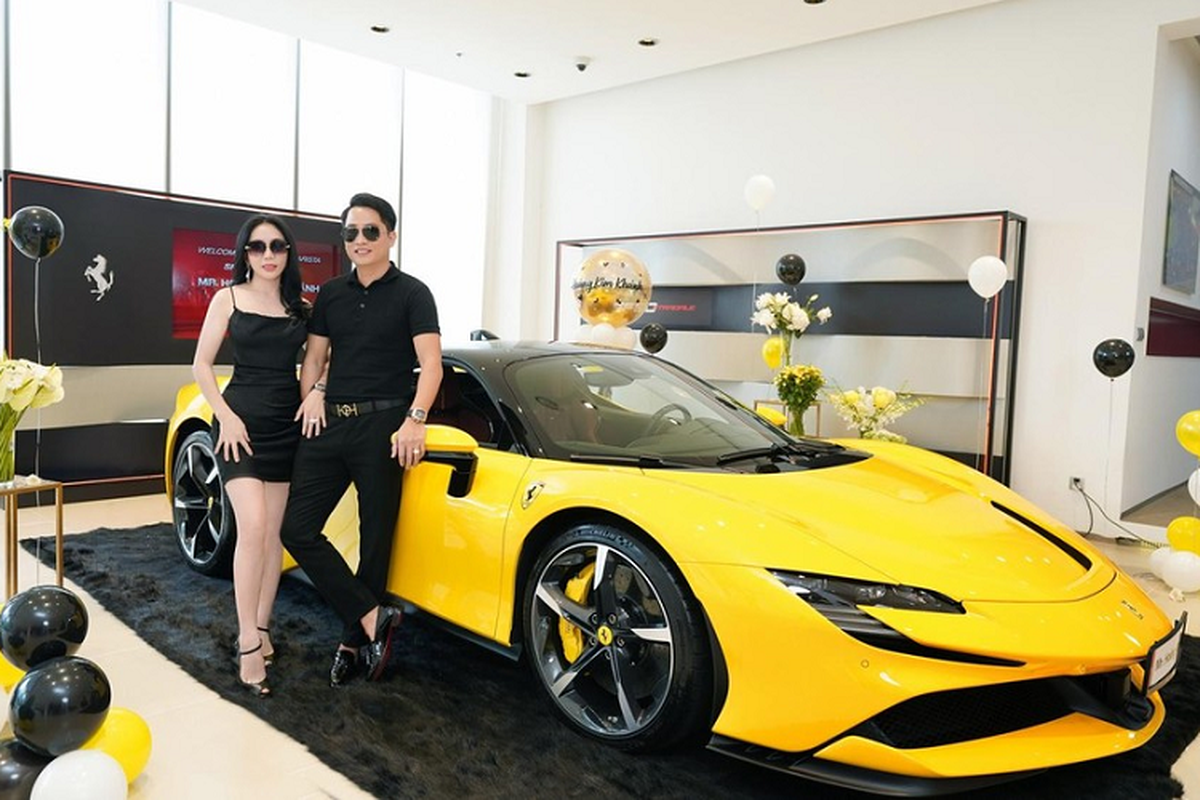 Ferrari SF90 Stradale hon 40 ty dong ve tay dai gia Hoang Kim Khanh