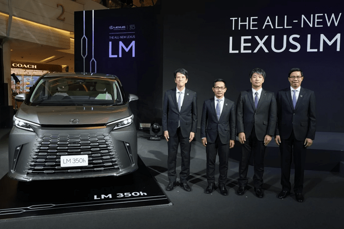 Lexus LM 2024 tu 4,28 ty dong tai Thai Lan, cho ve Viet Nam