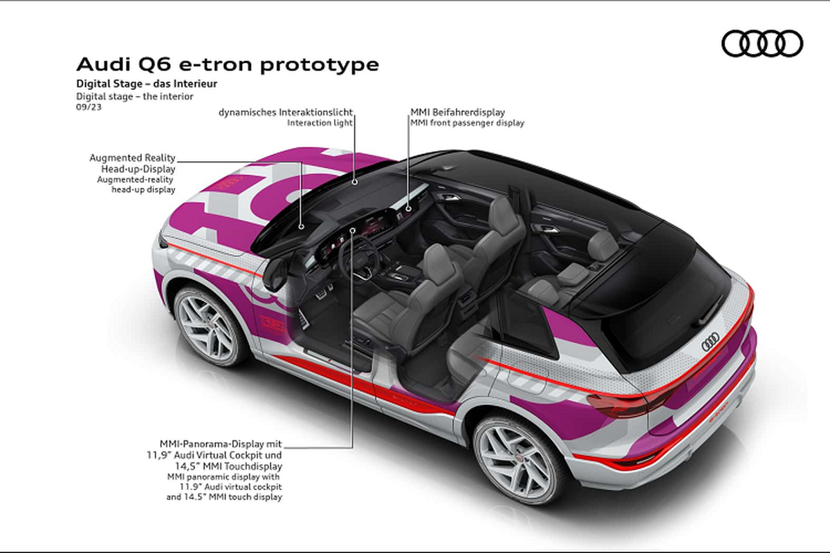 Audi Q6 E-Tron 2025 ra mat, khung gam Porsche va noi that “lot xac“-Hinh-3
