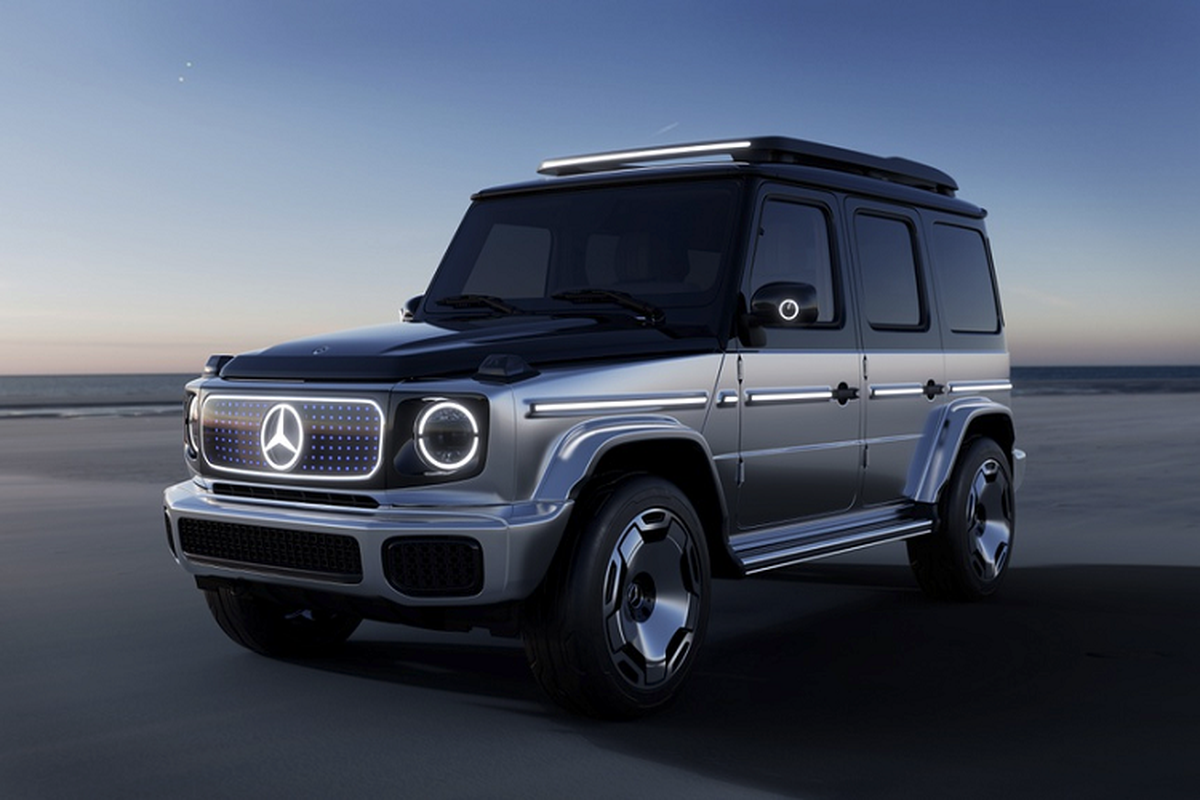 Mercedes-Benz EQG 2025 – bien the dien cua “SUV van nguoi me” G-Class