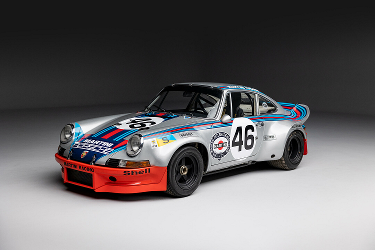 Porsche Carrera RSR Martini Racing 1973 duoc rao ban 169 ty dong