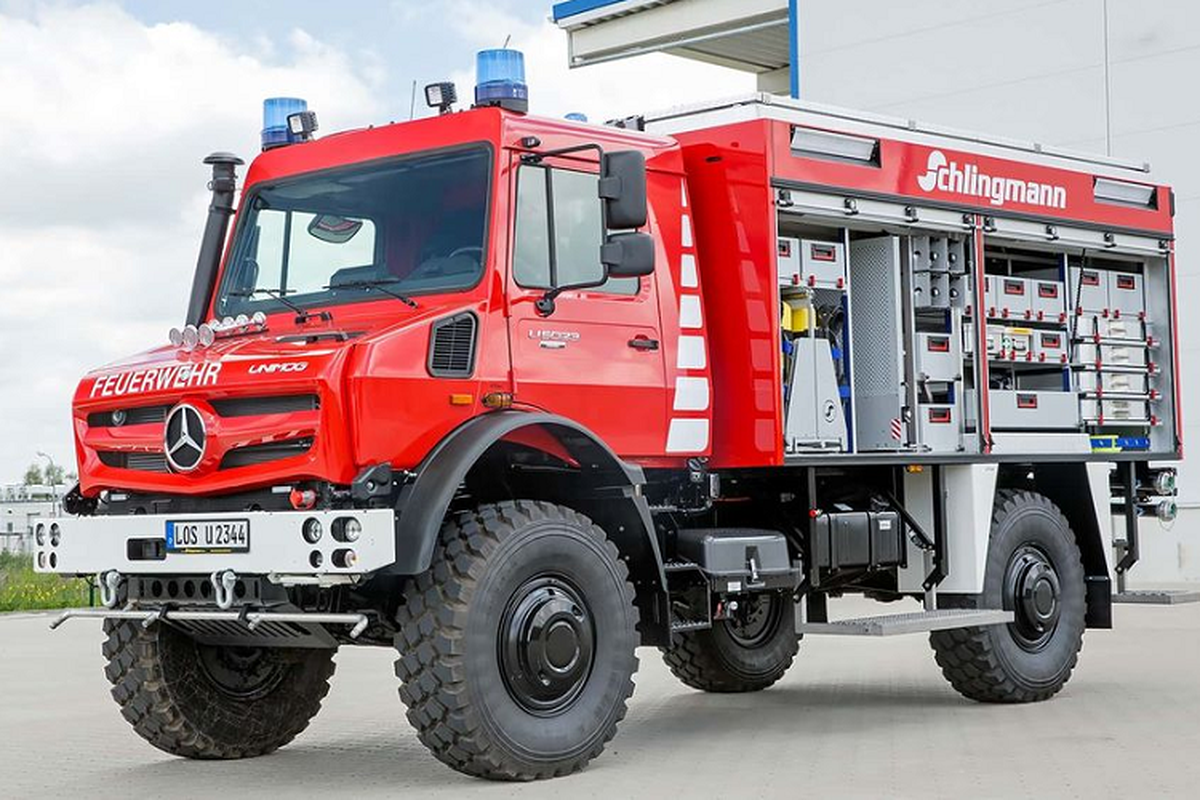 Mercedes-Benz Unimog - chiec xe 