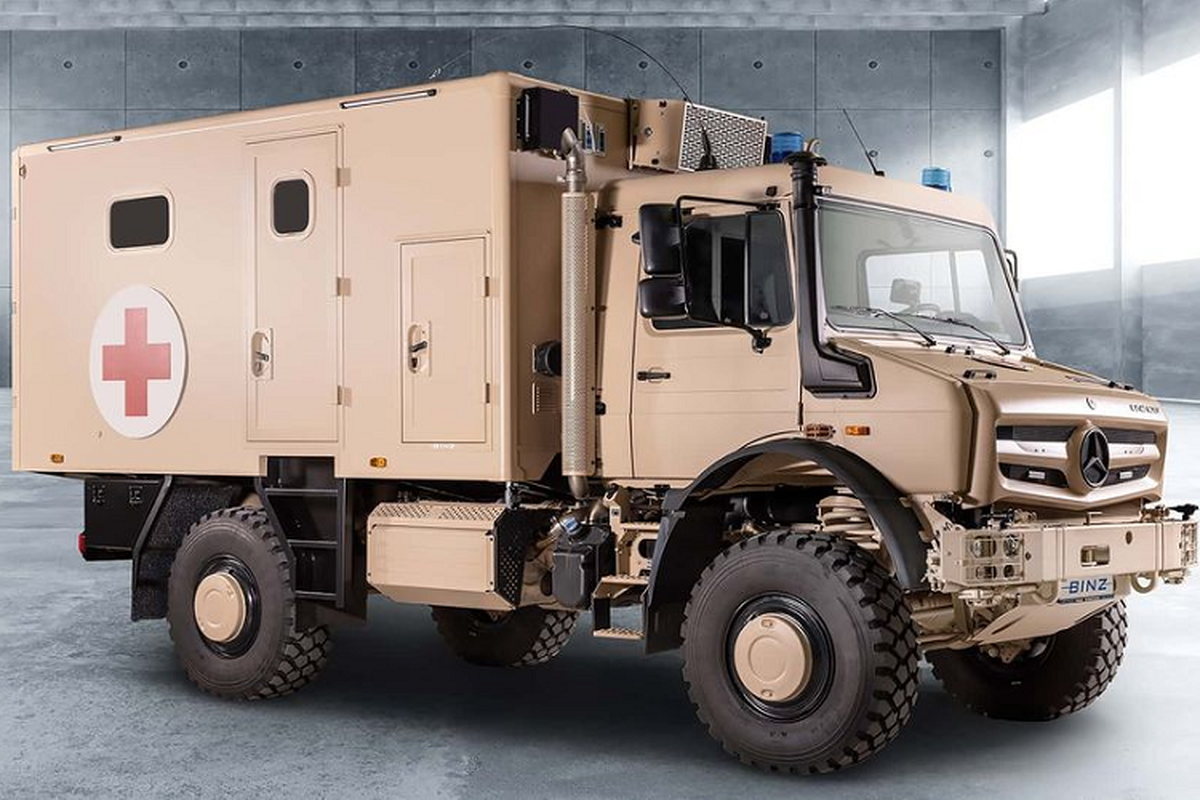 Mercedes-Benz Unimog - chiec xe 