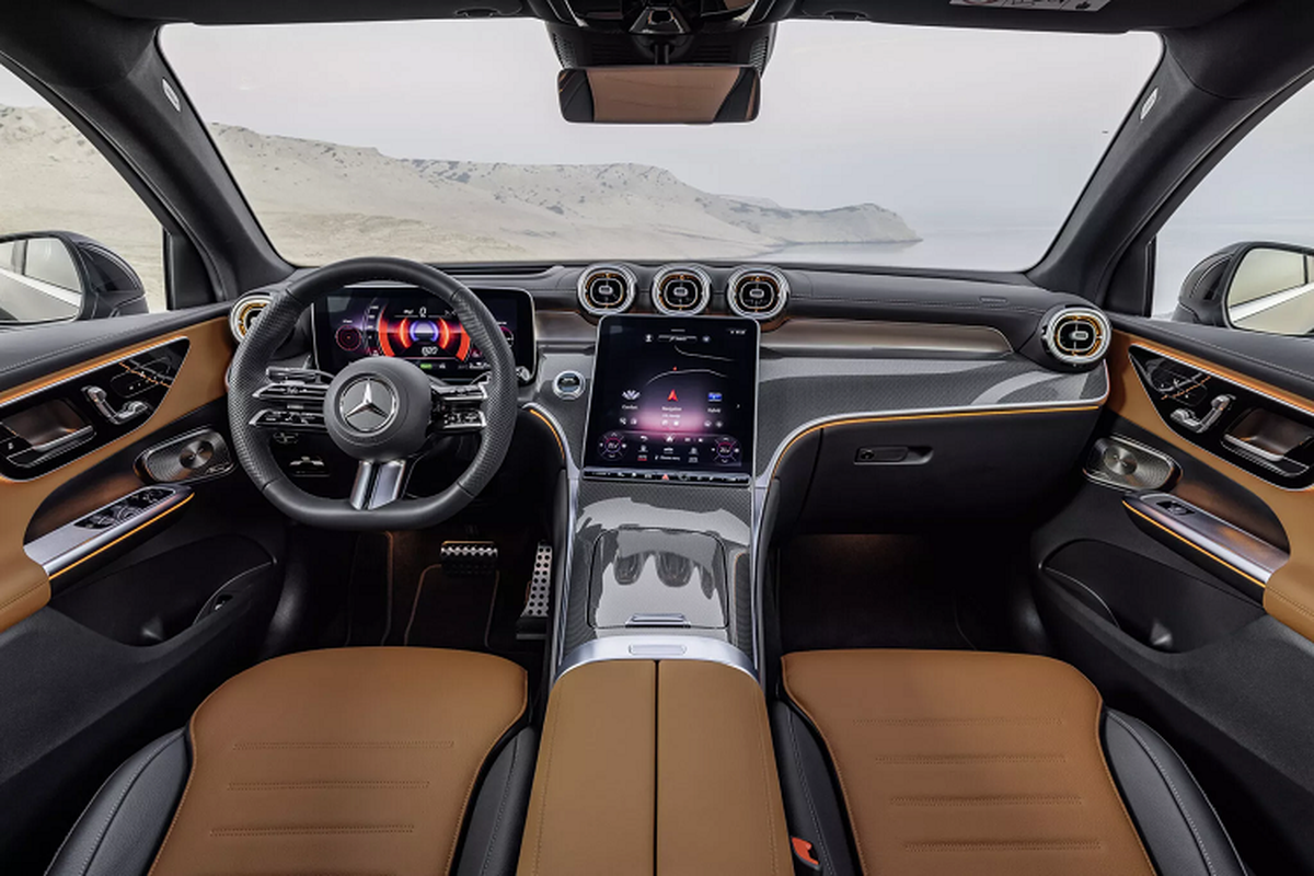 Mercedes-AMG GLC Coupe 2024 may 4 xi-lanh, “nho nhung co vo“-Hinh-6