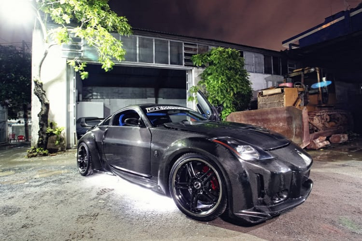 Nissan 350Z do bodykit Veilside 