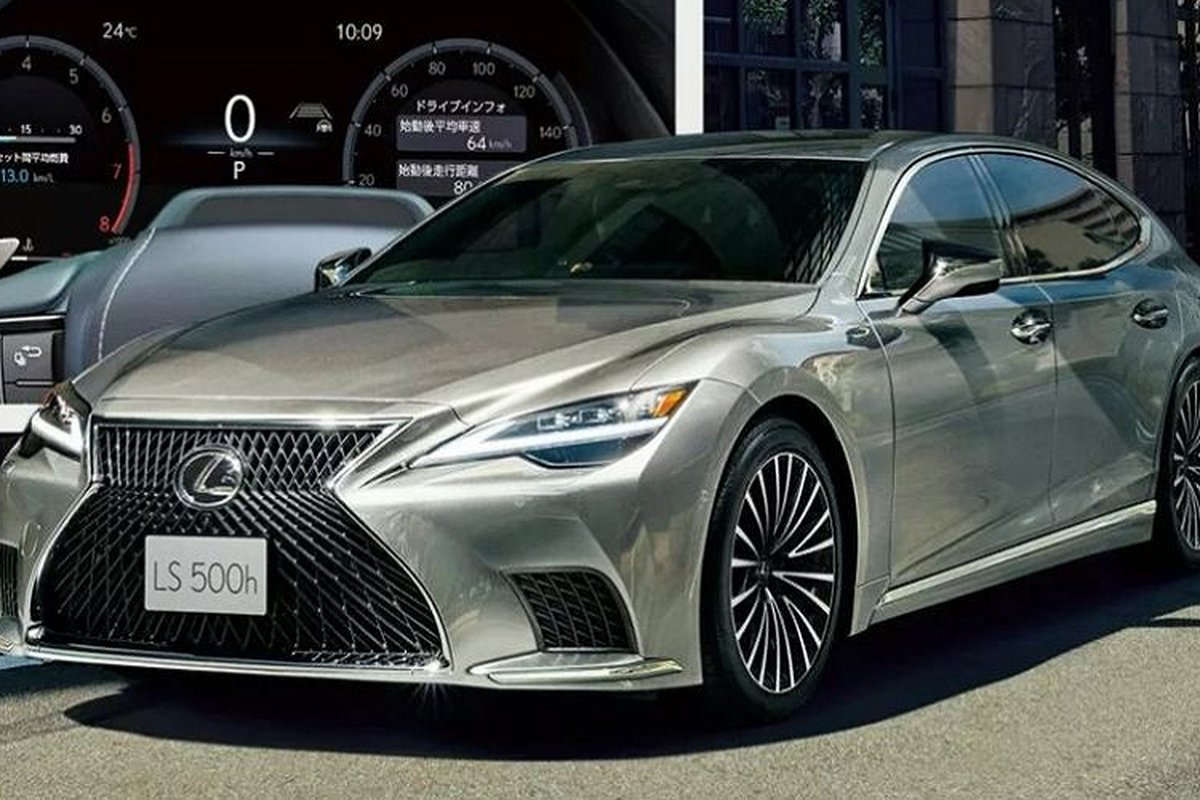 Lexus LS 2024 nang cap xin so hon, gia tu 1,77 - 2,9 ty dong