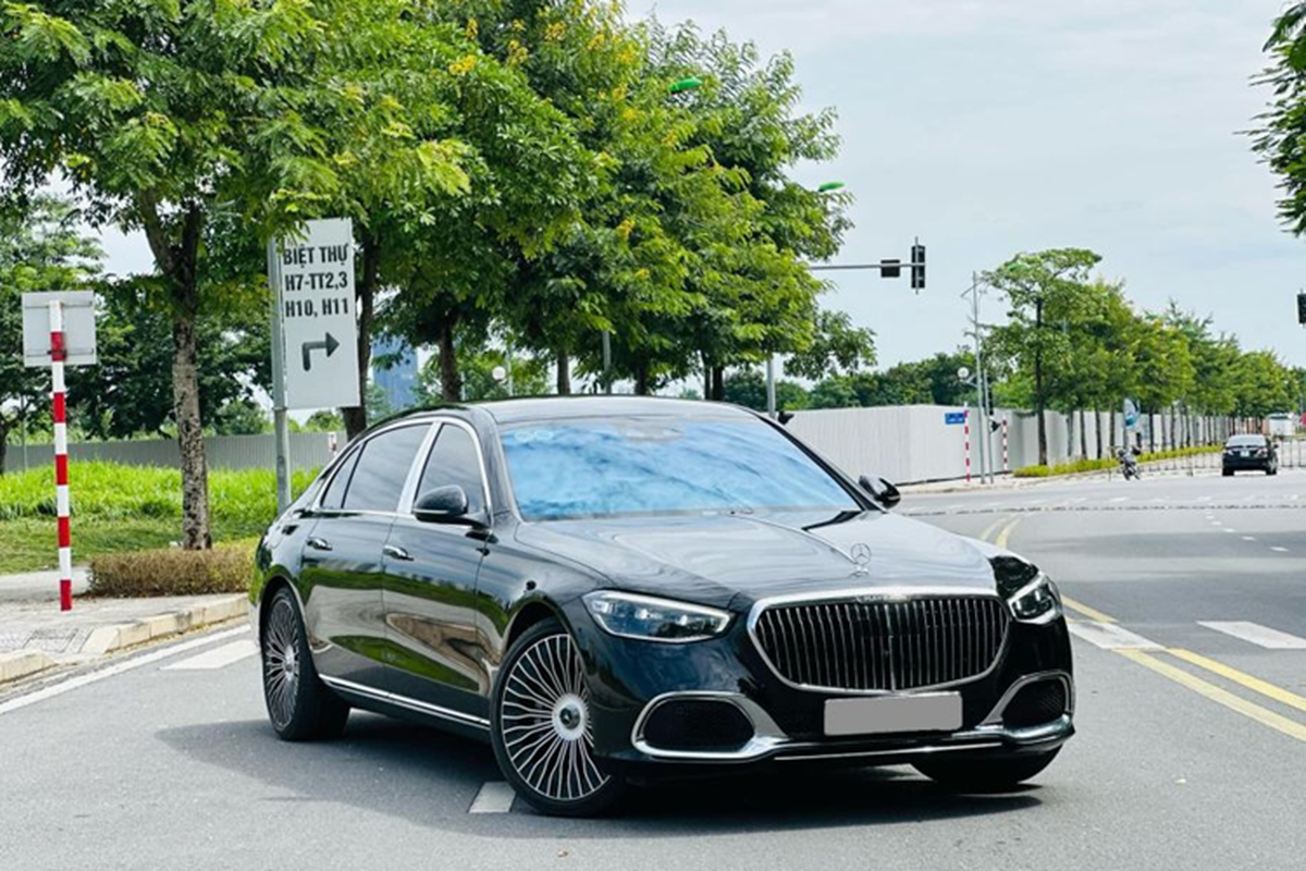 Mercedes-Maybach S580 chay 1 nam, dai gia Ha Noi 