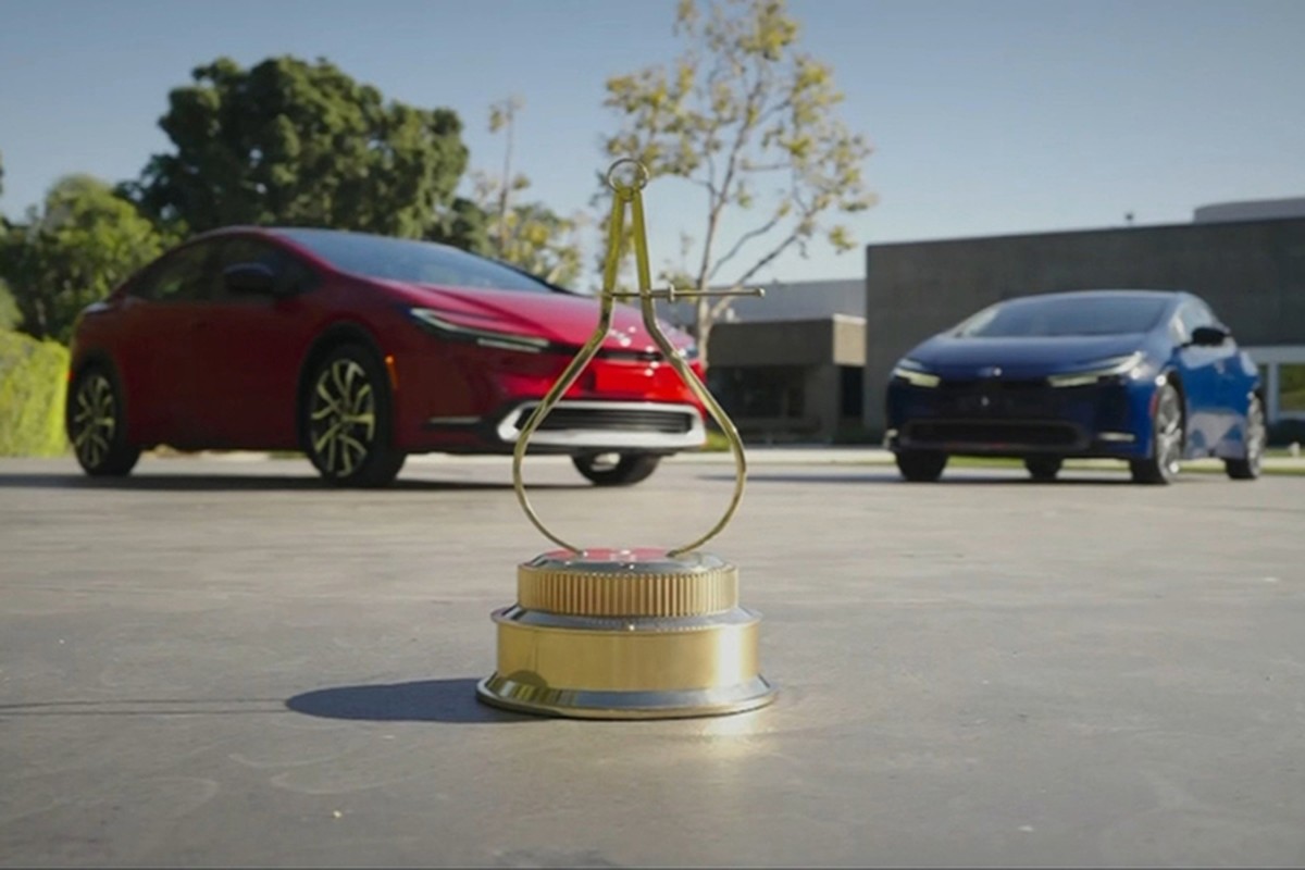 The new generation Toyota Prius won the 2024 car of the year award in