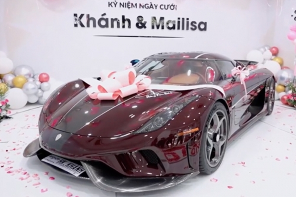 Koenigsegg Regera gan 200 ty cua dai gia Viet 