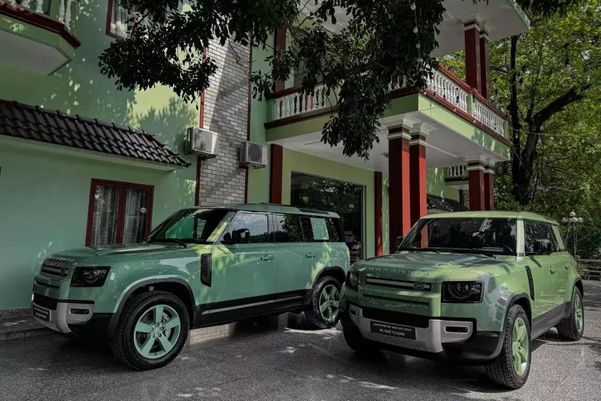 Dai gia Binh Duong mua cap Land Rover Defender tau bien dep 60 trieu
