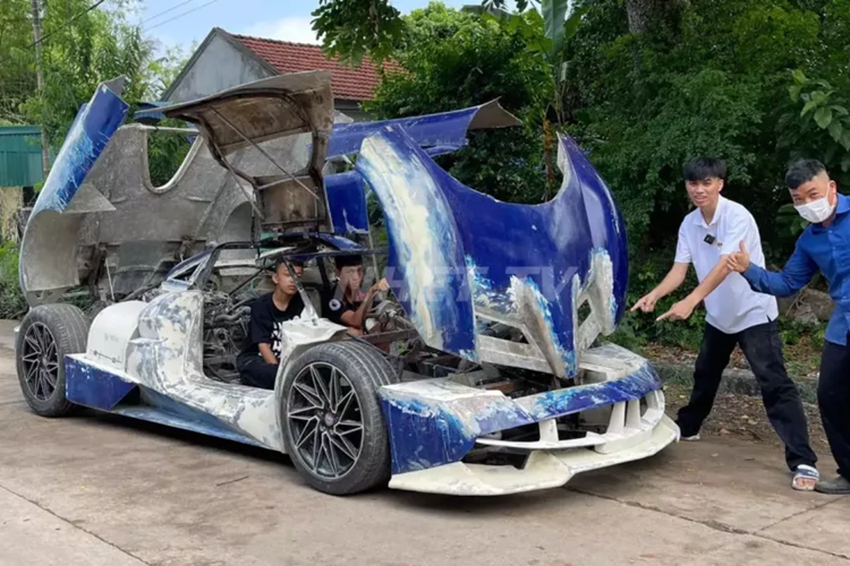 Pagani Huayra tu che tai Quang Ninh, noi that cuc kho nhung 