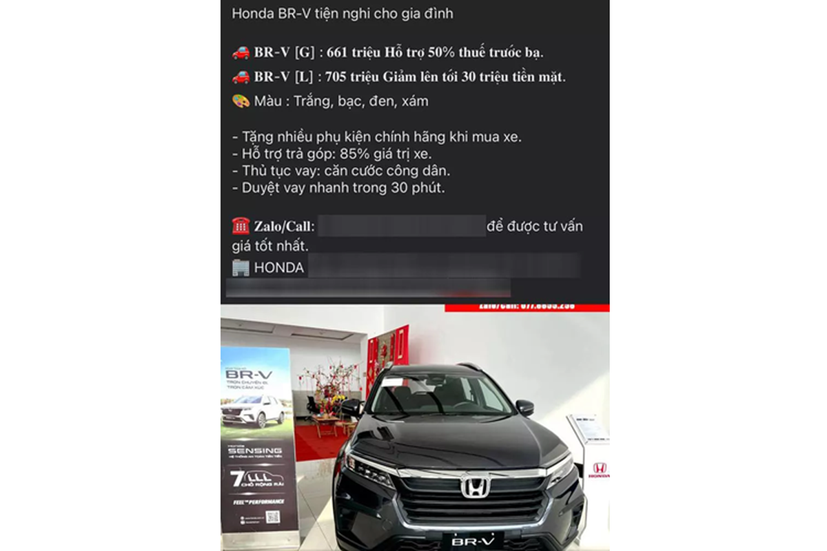 Honda BR-V van giam hang chuc trieu dong du chinh hang cat uu dai-Hinh-2