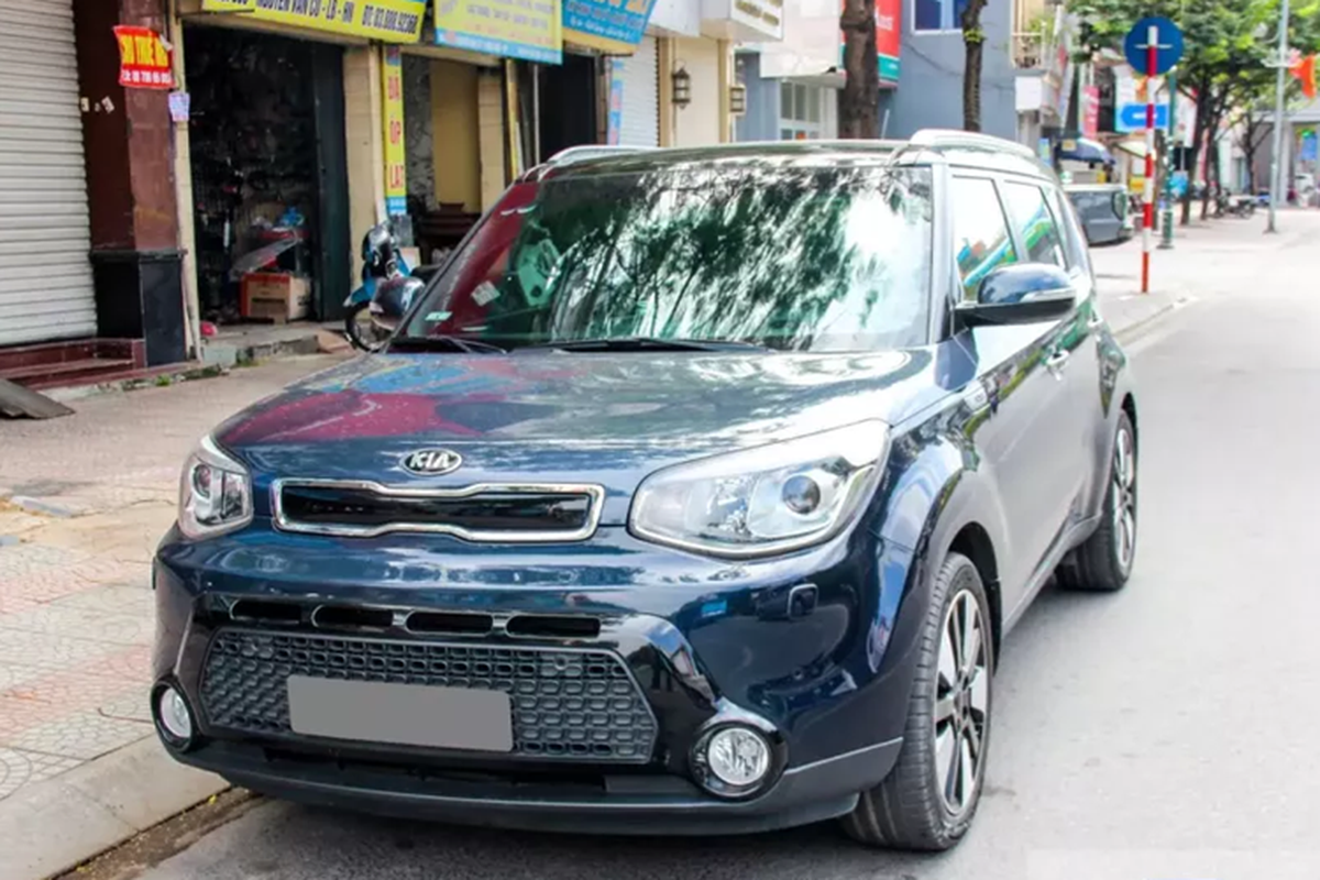 Kia Soul 2014 “doc la” chua toi 500 trieu dong tren san xe cu Viet