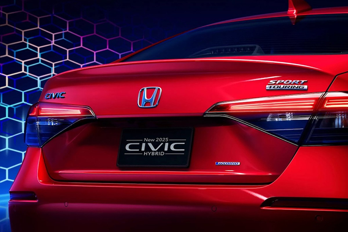 Honda Civic facelift 2024 lo dien 