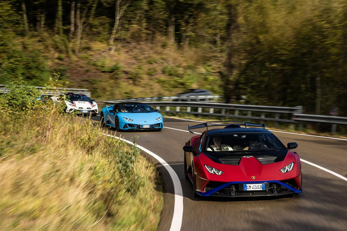 Lamborghini tri an sieu xe Huracan V10 voi hanh trinh xuyen Y