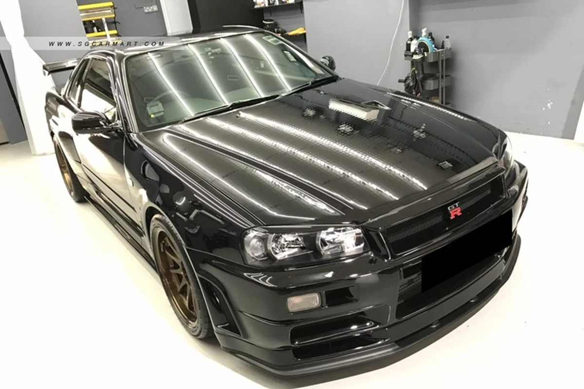 Can canh Nissan Skyline GT-R V-Spec II chay 23 nam ban hon 1,7 ty dong-Hinh-5