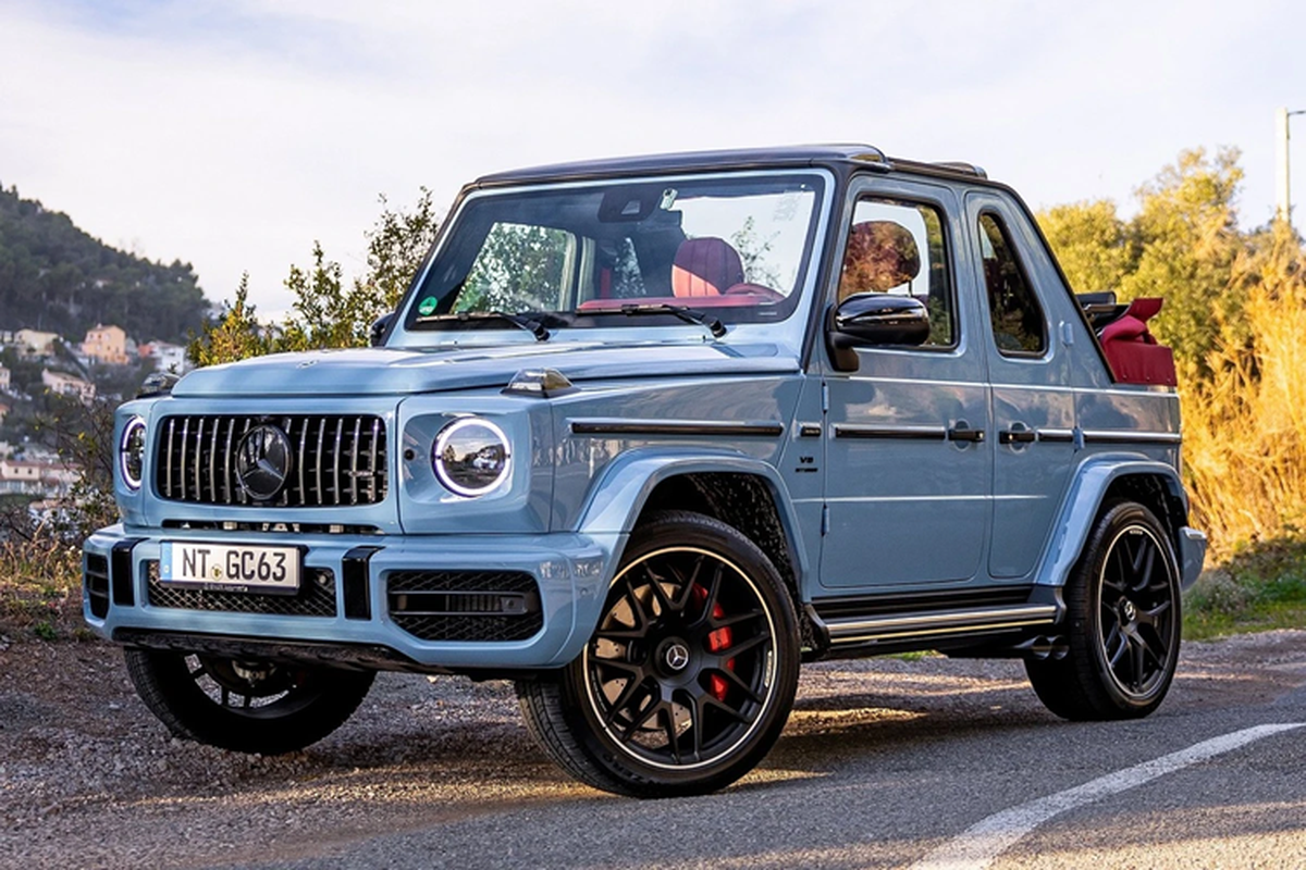 Chi tiet SUV Mercedes-AMG G63 Cabriolet mui tran gia hon 30 ty dong