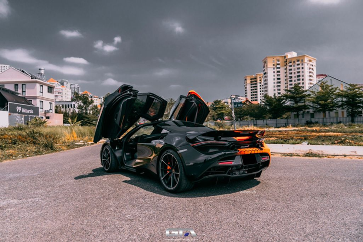 Sieu xe McLaren 720S mau xam doc nhat Viet Nam “thay ao” moi-Hinh-5