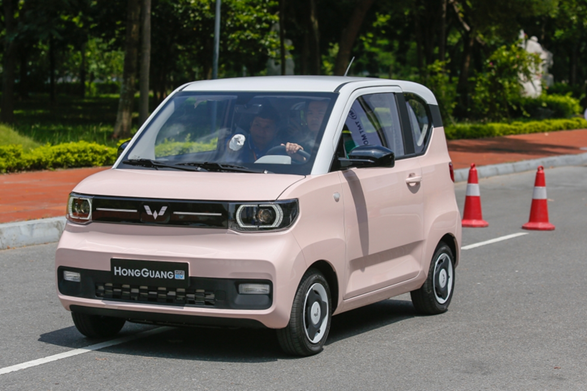 Wuling Hongguang Mini EV re nhat Viet Nam e am, giam toi 50 trieu-Hinh-11