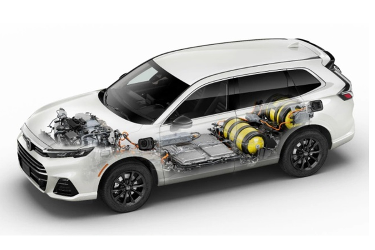 Chi tiet Honda CR-V e:FCEV 2024 dong co hydro va plug-in hybrid-Hinh-5