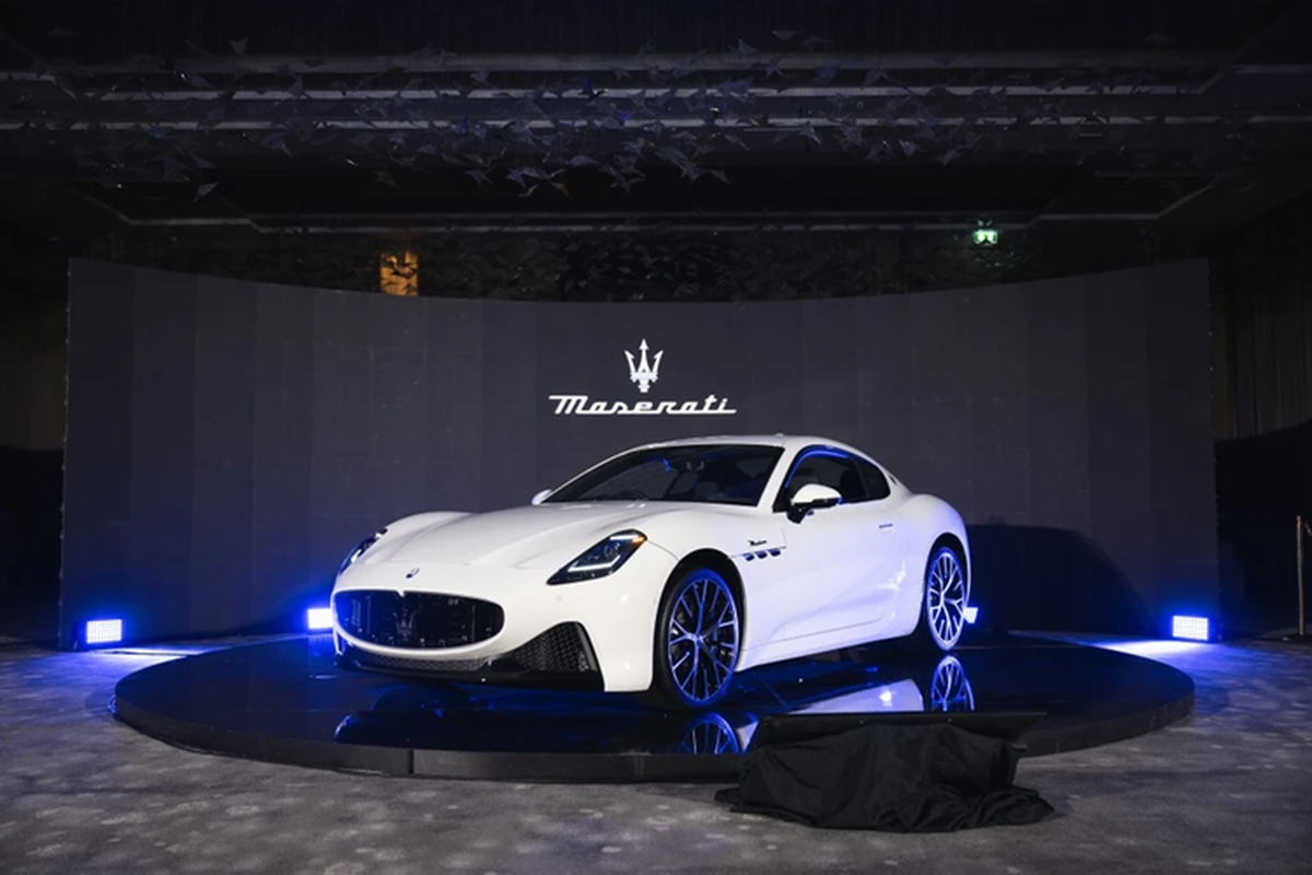 Chi tiet Maserati GranTurismo 2024 tu 360.000 USD, sap ve Viet Nam?