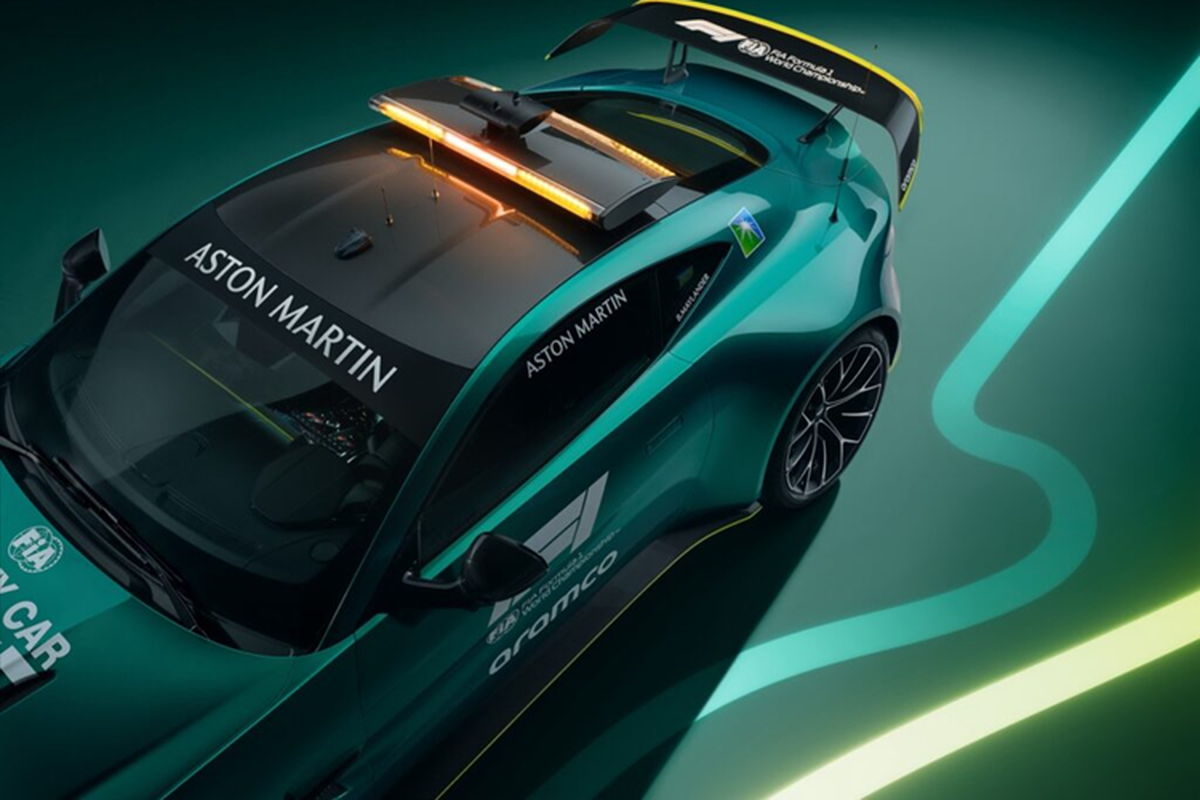 Aston Martin Vantage vua ra mat lam nhiem vu FIA tai F1 2024-Hinh-5
