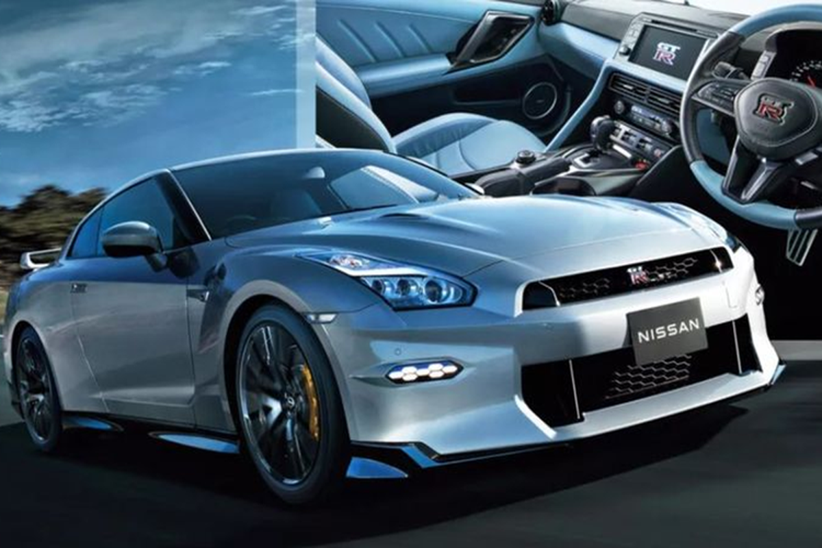 Chi tiet Nissan GT-R 2025 tu 2,3 ty dong, them mau noi that moi