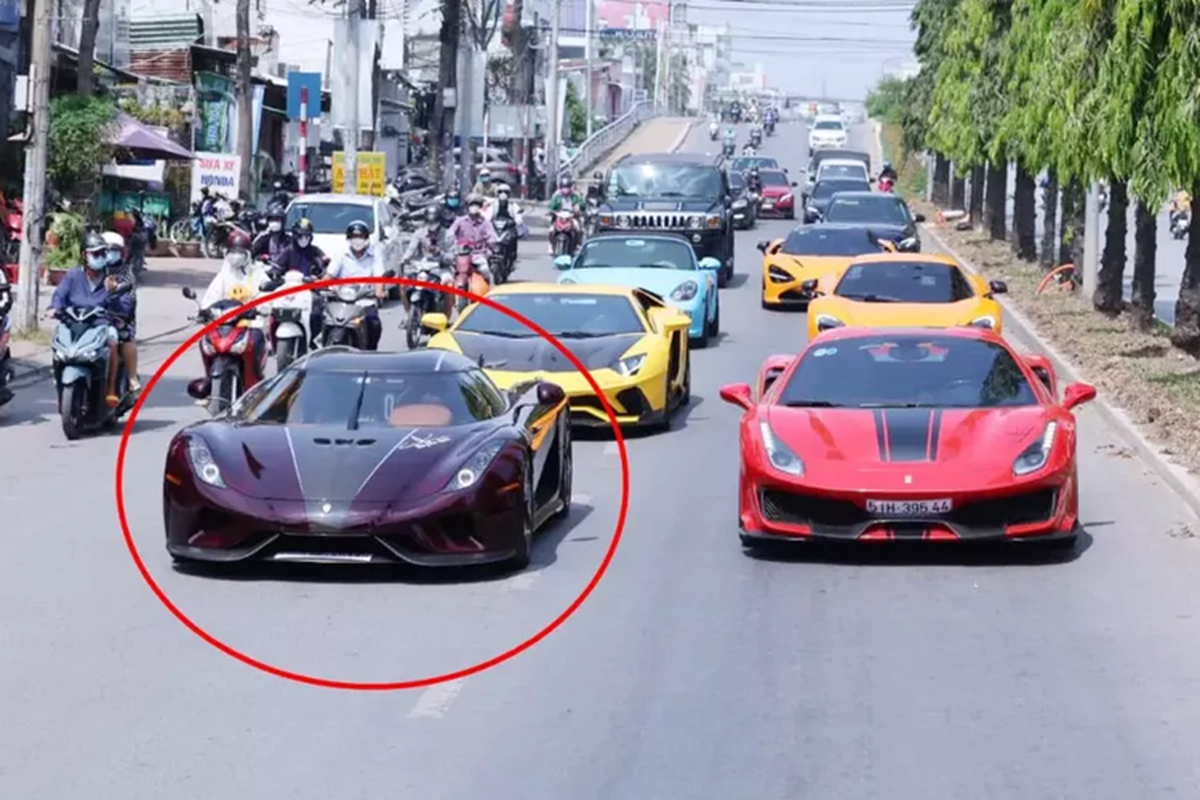 Koenigsegg Regera tram ty cua Hoang Kim Khanh ve Campuchia, cho vao Viet Nam