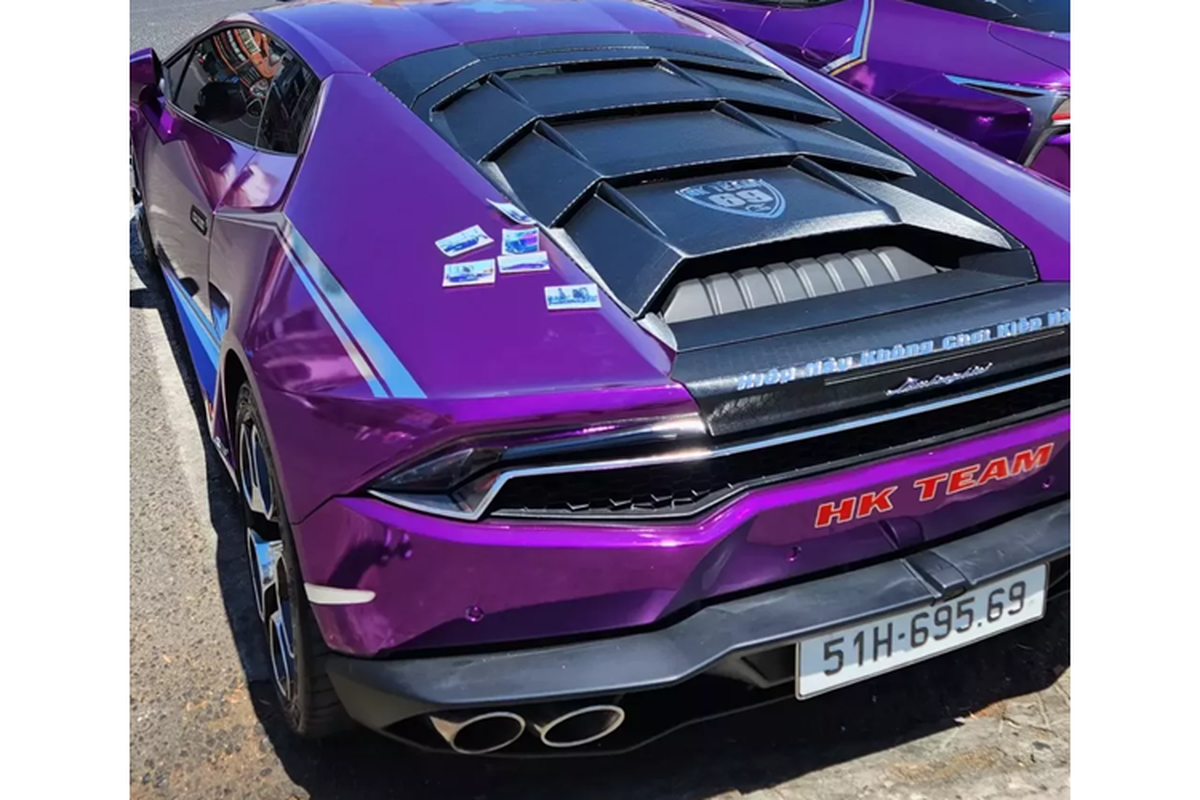 Dan oto tien ty cua dai gia Dung “2 thi”, Lamborghini Huracan dat nhat-Hinh-5