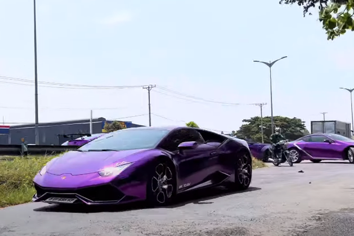 Dan oto tien ty cua dai gia Dung “2 thi”, Lamborghini Huracan dat nhat-Hinh-9