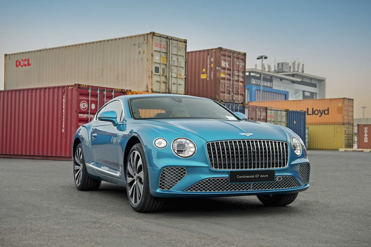 Chi tiet Bentley Continental GT Azure V8 gia gan 22 ty tai Viet Nam