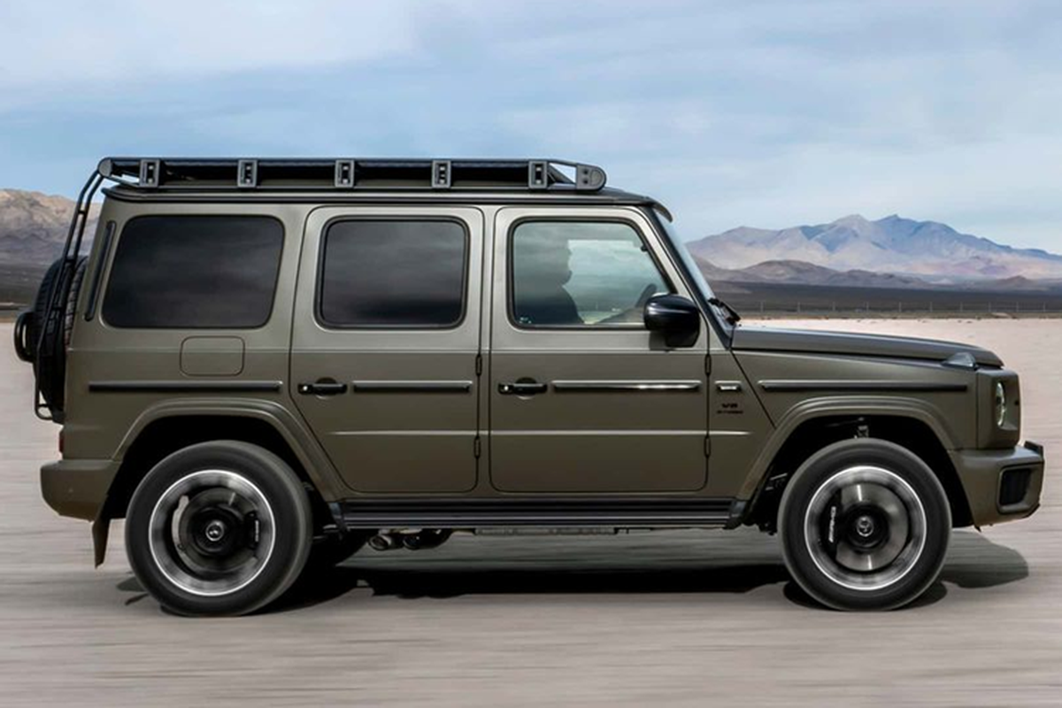 Mercedes-Benz G-Class 2025 nang cap, them dong co hybrid 