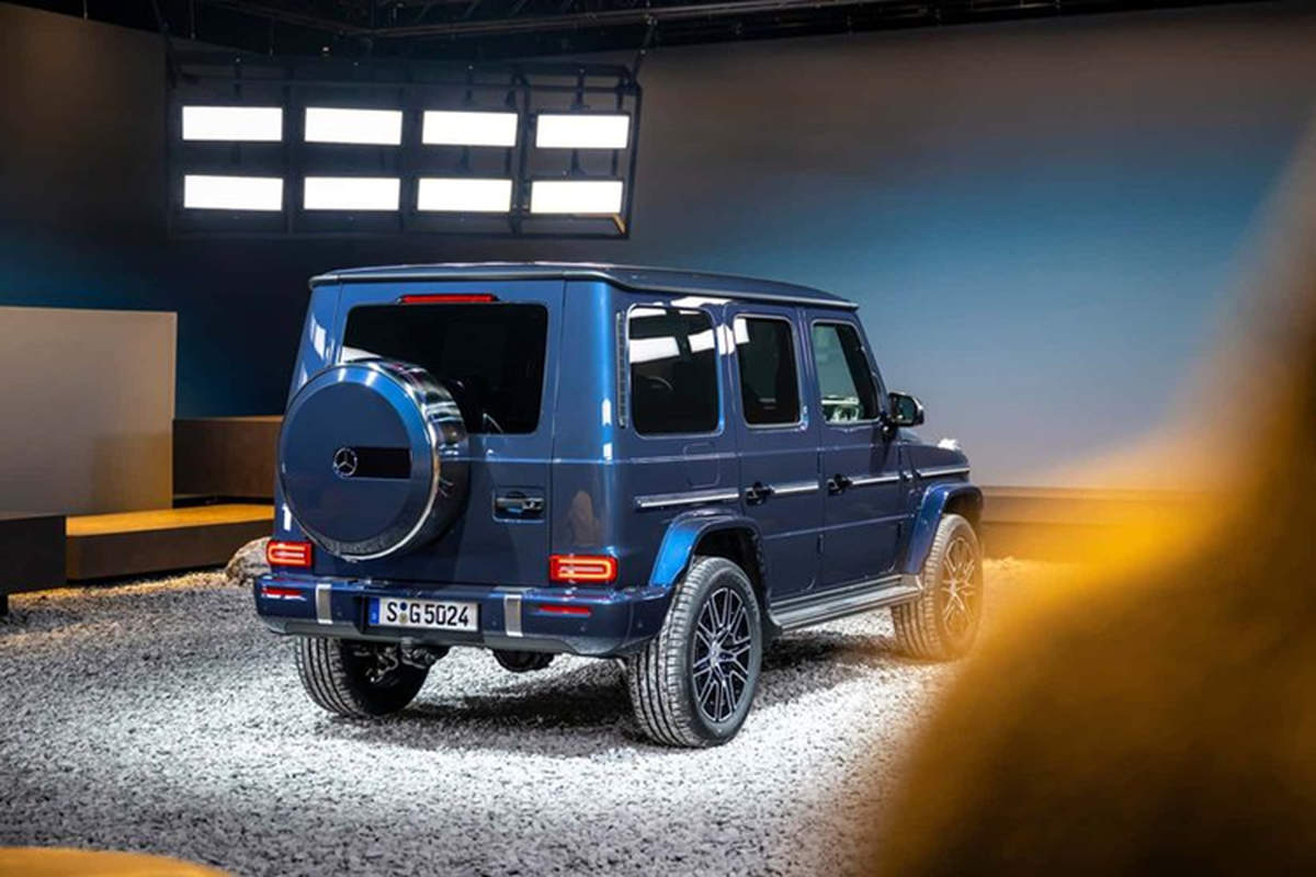 Mercedes-Benz G-Class 2025 nang cap, them dong co hybrid 