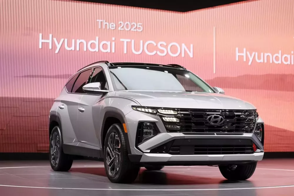 Ven man Hyundai Tucson 2025, nang cap tu ngoai hinh den 