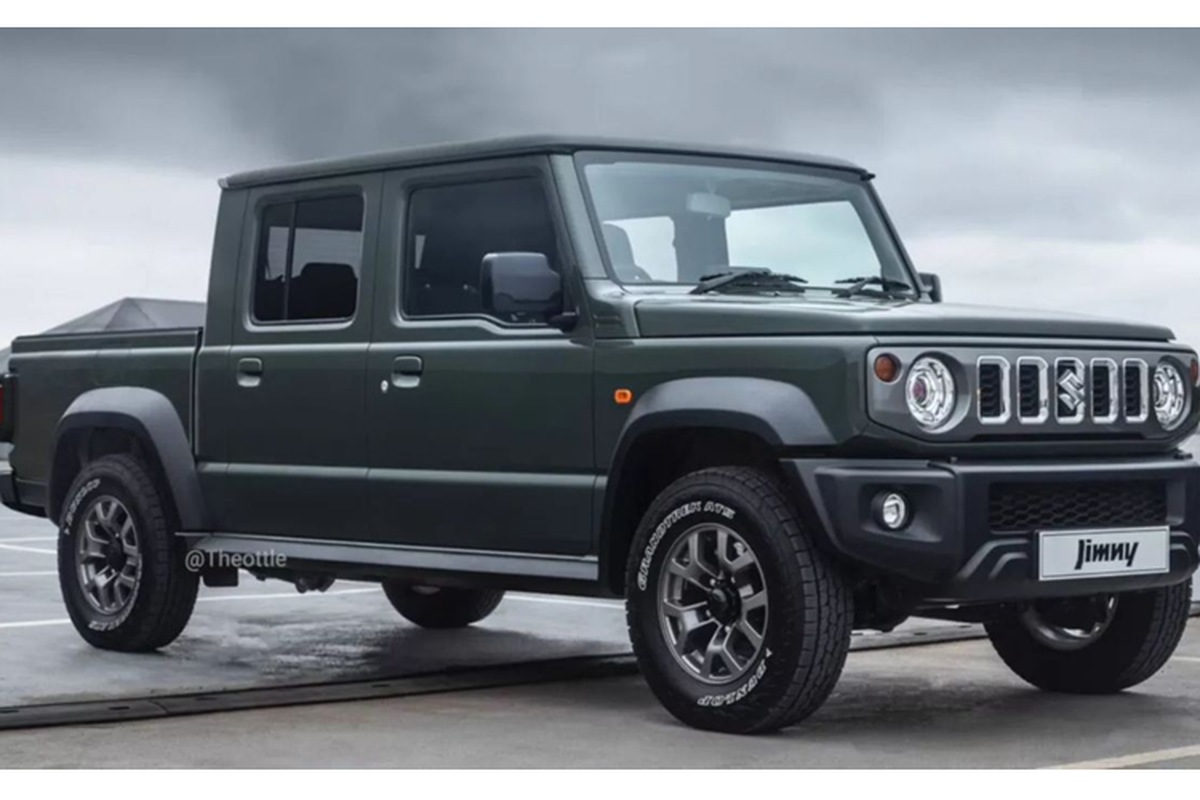 Suzuki Jimny lo dien phien ban ban tai khien dan choi 