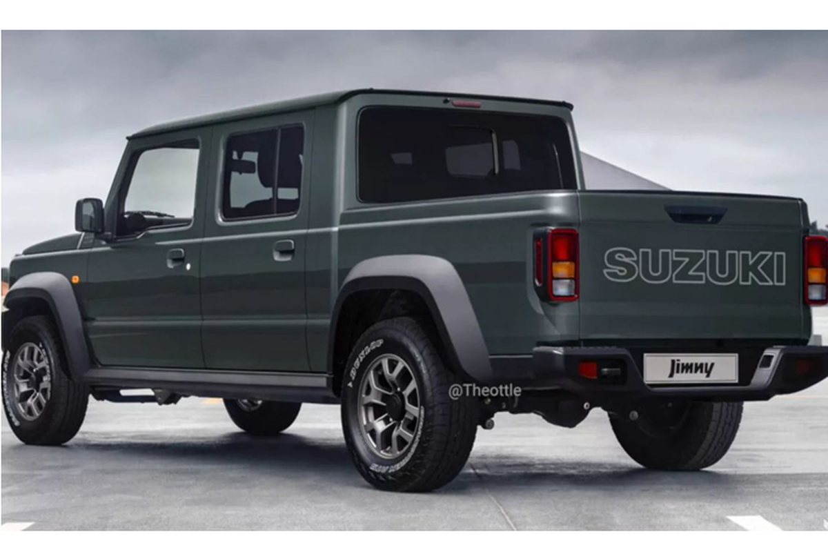 Suzuki Jimny lo dien phien ban ban tai khien dan choi 