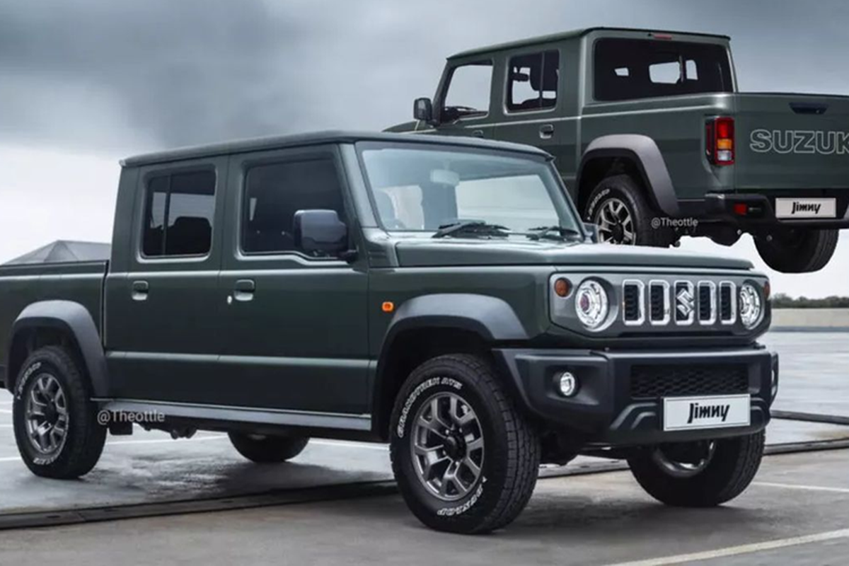 Suzuki Jimny lo dien phien ban ban tai khien dan choi 