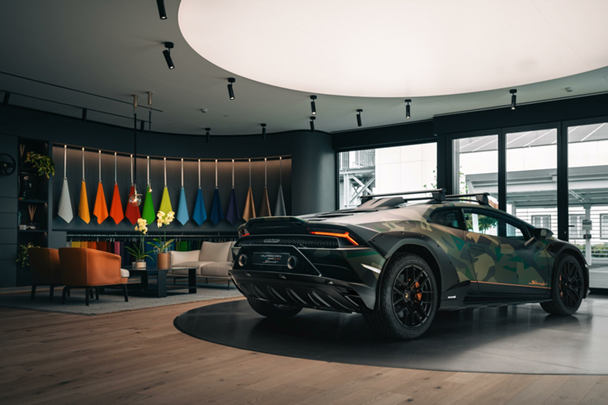 Lamborghini ra mat sieu xe Huracan Sterrato All-Terrain Ad Personam-Hinh-4