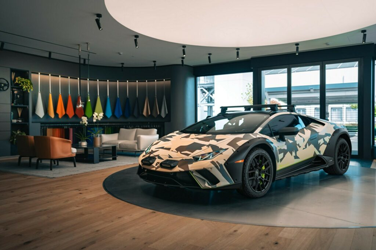 Lamborghini ra mat sieu xe Huracan Sterrato All-Terrain Ad Personam-Hinh-5