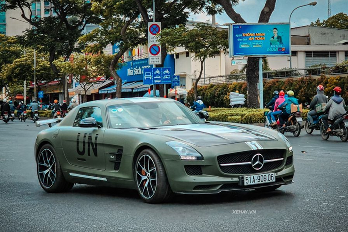 Mercedes SLS AMG GT Final Edition cua “Qua” Dang Le Nguyen Vu