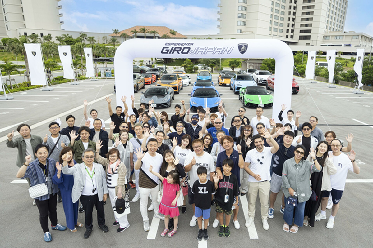 Ngam dan “sieu bo” tai Lamborghini Esperienza Giro Japan 2024-Hinh-10