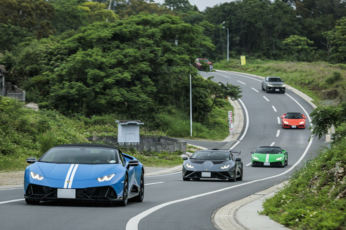 Ngam dan “sieu bo” tai Lamborghini Esperienza Giro Japan 2024-Hinh-2