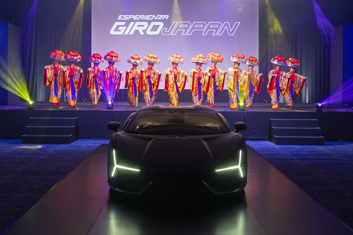 Ngam dan “sieu bo” tai Lamborghini Esperienza Giro Japan 2024-Hinh-5