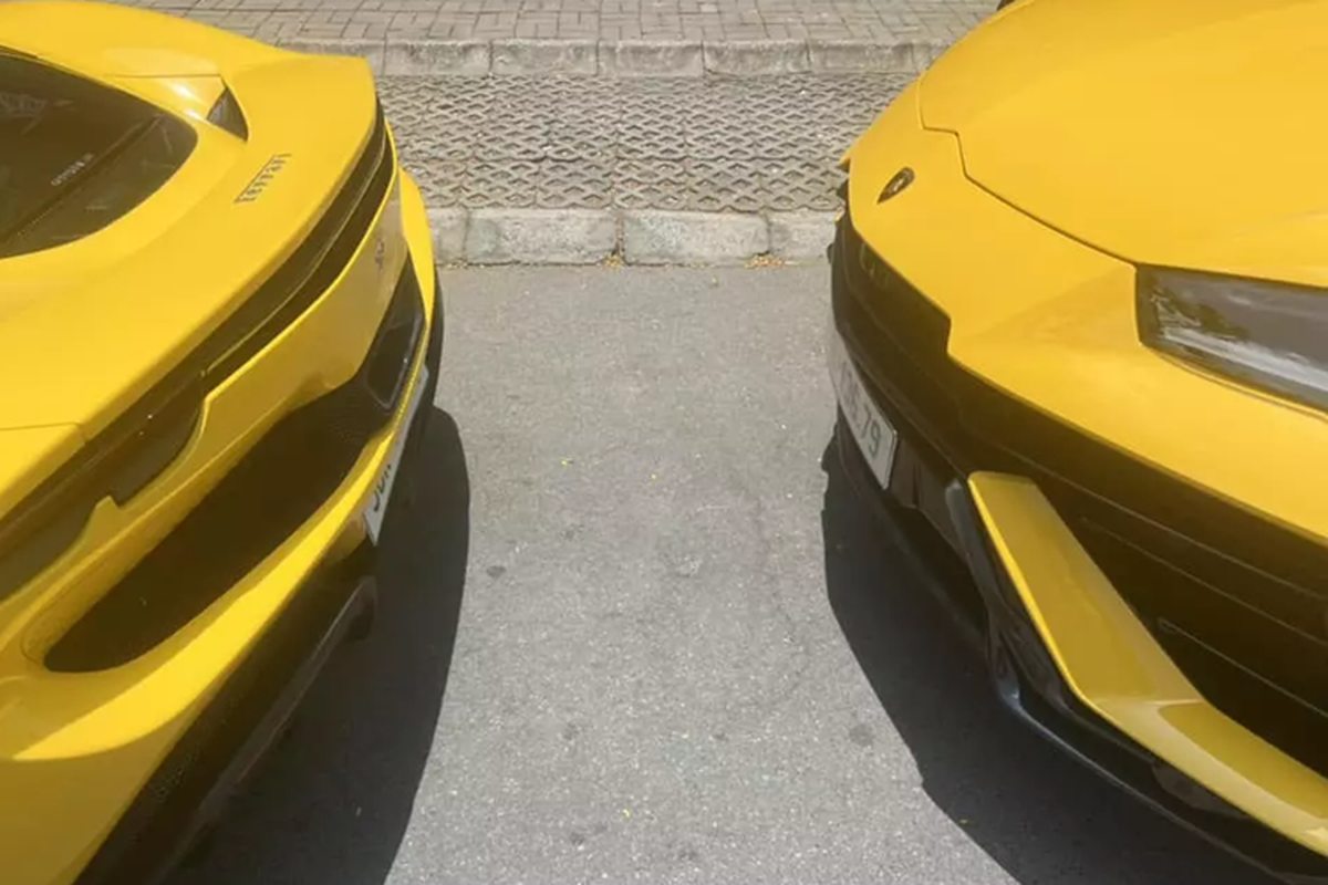 Ferrari 296 GTB va Lamborghini Urus gan 40 ty 