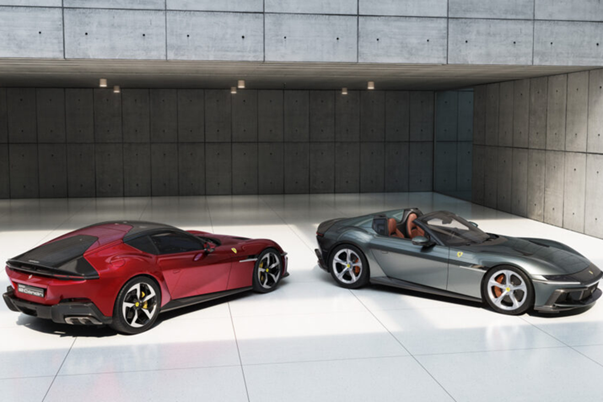 Ferrari 12Cilindri 2024 van su dung dong co V12, tu 423.000 USD