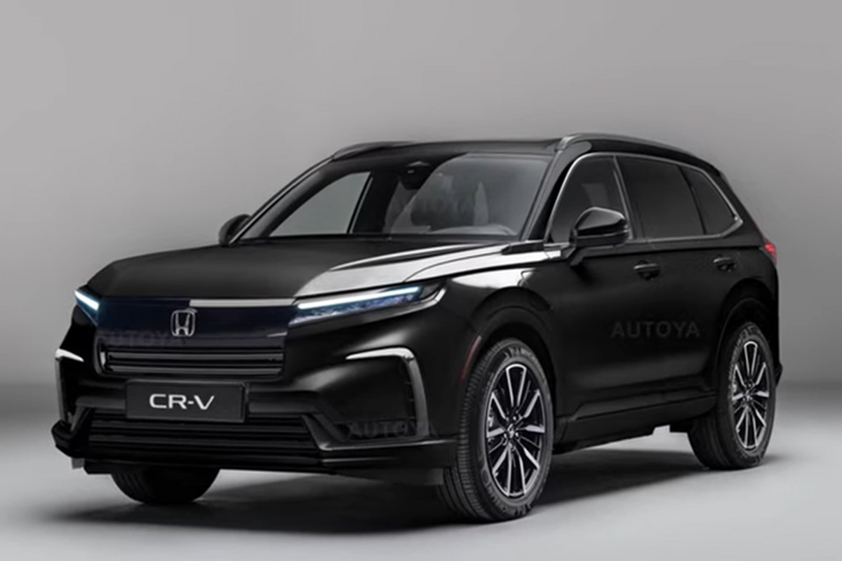 Honda CR-V 2025 se thay doi thiet ke nhu the nao?